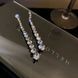 Сережки "Long Crystal" 3988265612 фото 4