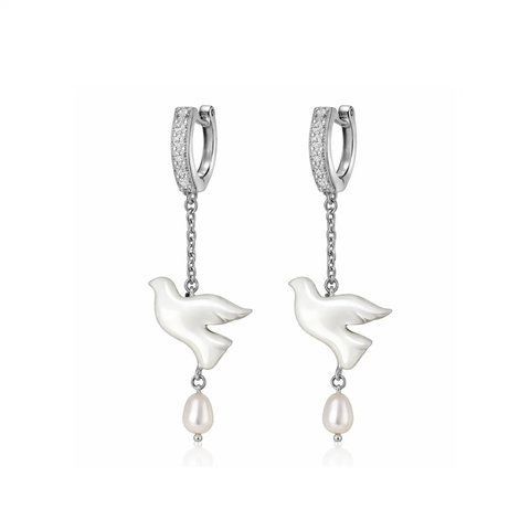 Сережки "Silver Горлиця" 4973406847 фото
